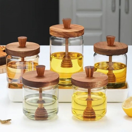 Honey Glass Jar 450ml